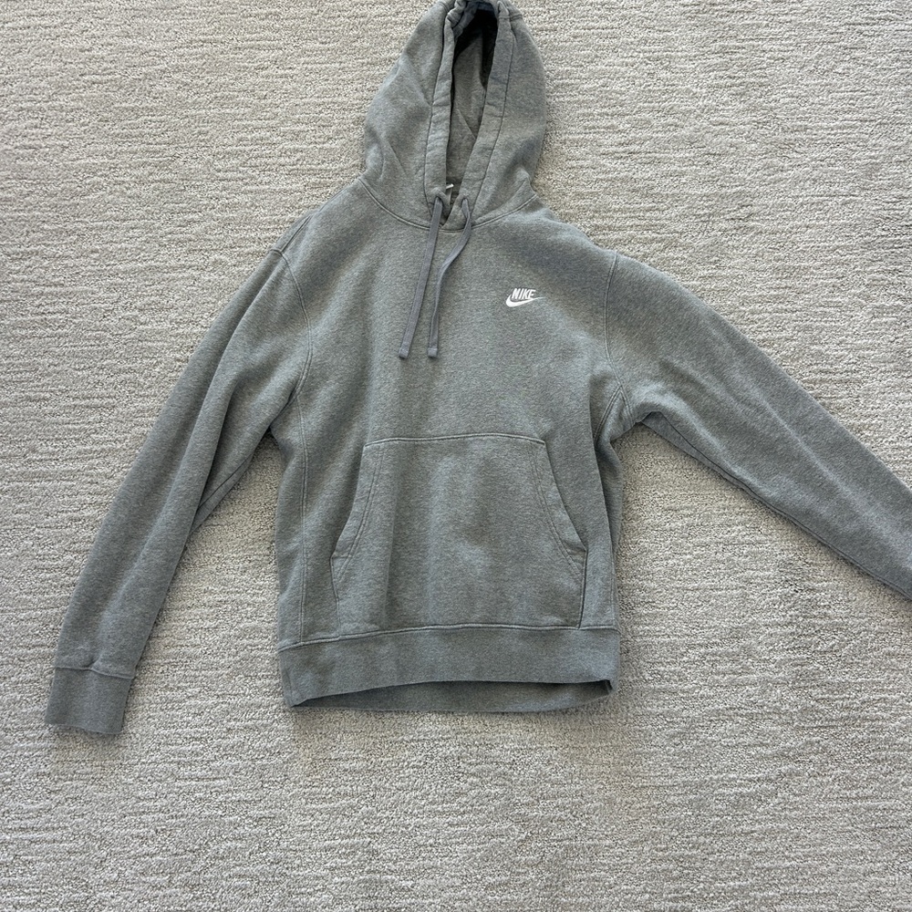 Nike Heather Gray Pullover Hoodie